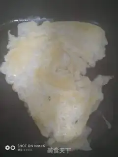 Make Egg fried rice step 1