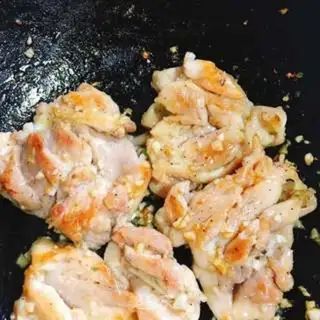 Make Chicken with garlic sauce step 8