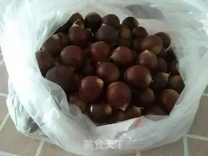 Make A simple version of sugar fried chestnuts step 0