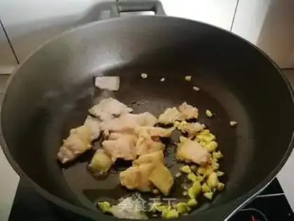Make Autumn shrimp baked eggs step 2