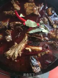 Make The lamb chop spicy pan step 5