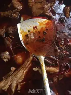 Make The lamb chop spicy pan step 6