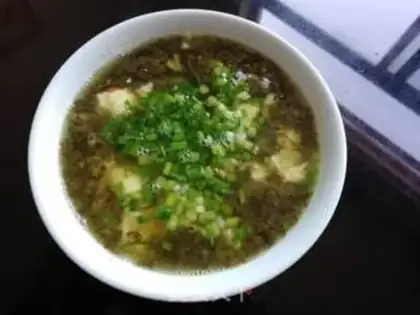 Make Sour tofu soup step 7