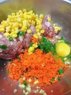Make Fresh meat corn step 0