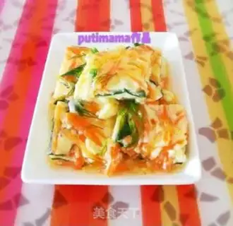 Make Vegetable omelet step 13