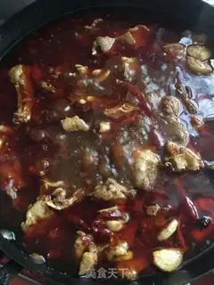 Make The lamb chop spicy pan step 7