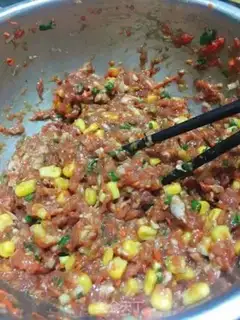 Make Fresh meat corn step 2