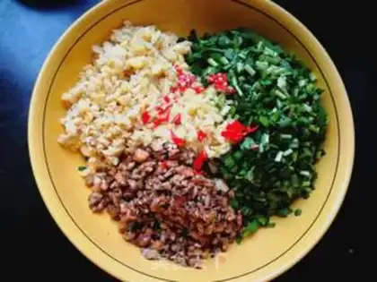Make Punctuum eggs and veggies step 11