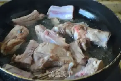 Make Dry column ribs step 2