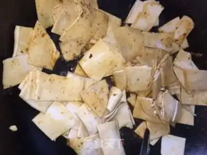Make Garlic bean skin step 3