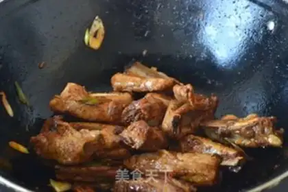 Make Dry column ribs step 9