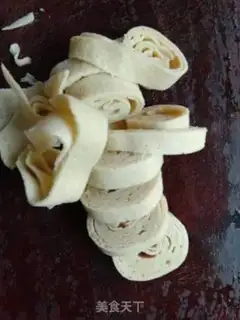 Make Skinny mushrooms, soybean skin step 6