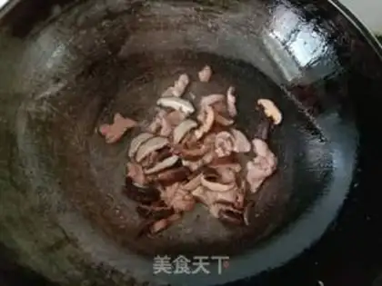 Make Skinny mushrooms, soybean skin step 9