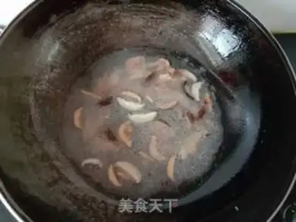 Make Skinny mushrooms, soybean skin step 10