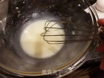 Make Mango cake step 0