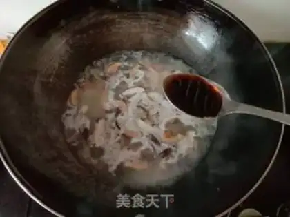 Make Skinny mushrooms, soybean skin step 11