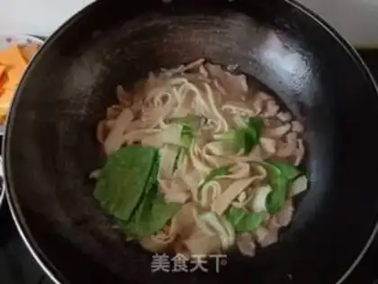 Make Skinny mushrooms, soybean skin step 14