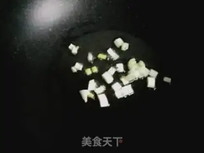 Make Puffy egg fried rice step 2