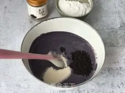 Make Black sesame rice cake step 3