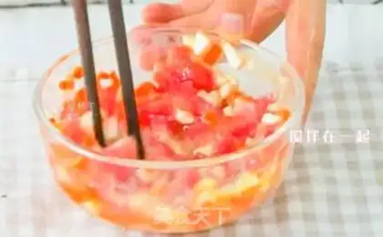Make Vegetable eggs step 1