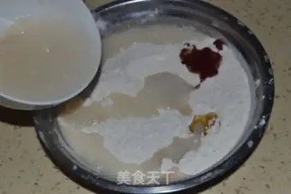 Make Rose-crazy, salted pancakes step 1
