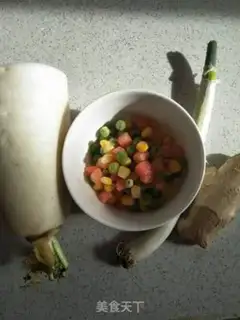 Make The radish soup step 0