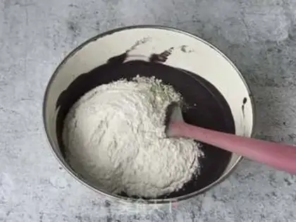 Make Black sesame rice cake step 4