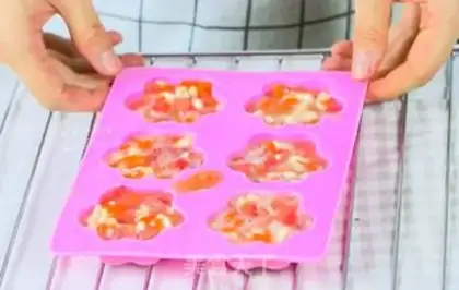 Make Vegetable eggs step 3