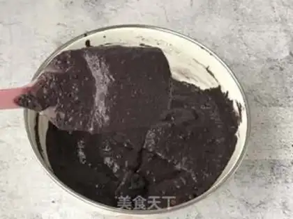 Make Black sesame rice cake step 5