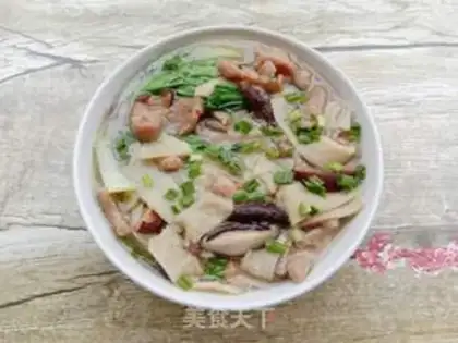 Make Skinny mushrooms, soybean skin step 18