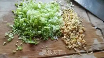 Make Shrimp radish pancakes step 3