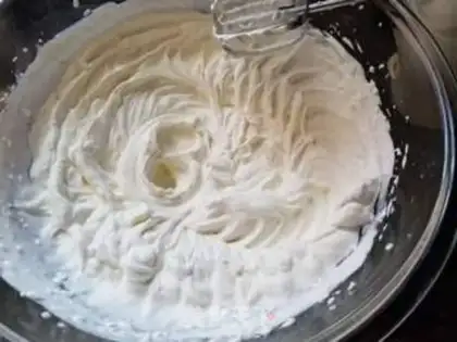 Make Mango cake step 11