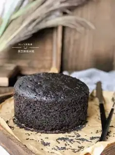 Make Black sesame rice cake step 13