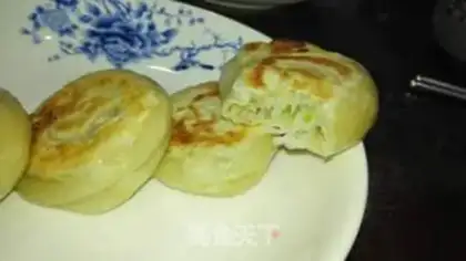 Make Shrimp radish pancakes step 17