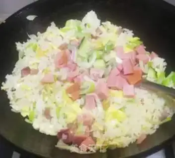 Make Eggs and rice step 8