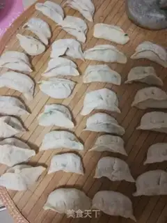 Make Three fresh dumplings step 4