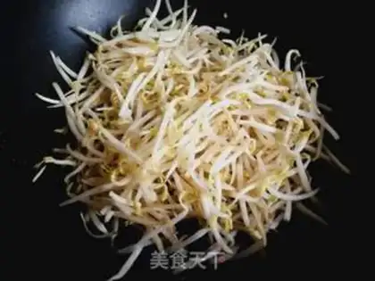 Make Green bean sprouts step 4