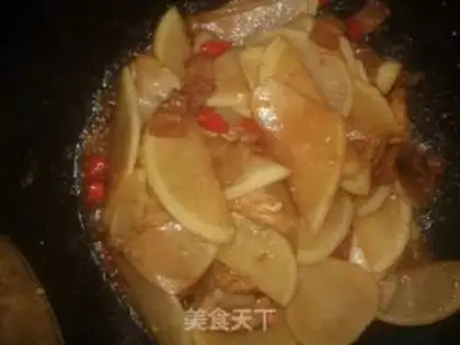 Make Soy sauce, radish step 6