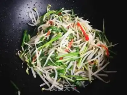 Make Green bean sprouts step 6