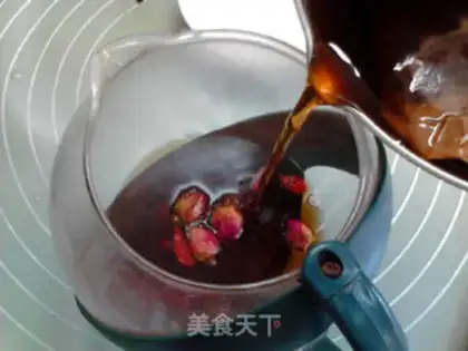 Make Rose Buddha Handsome Red Tea step 6