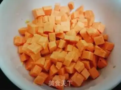 Make Peaches and rice step 3