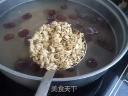 Make ♪ Oatmeal red dates ♪ step 5