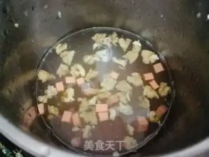 Make Peaches and rice step 5