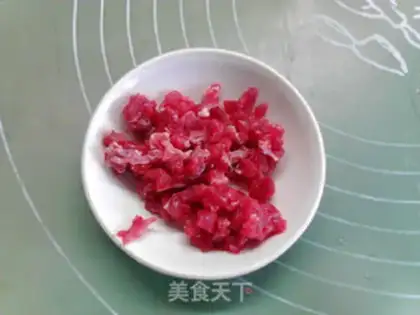 Make Cheese and beef noodles step 1