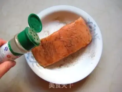 Make Vanilla salmon step 2