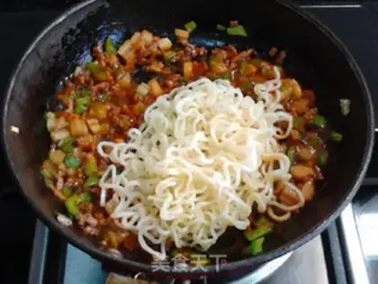 Make Cheese and beef noodles step 11