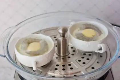 Make Shrimp eggs steaming mud step 7
