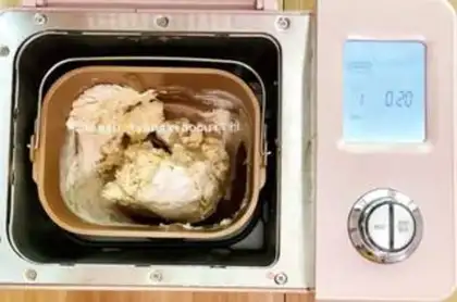 Make Christmas Ring bread step 0