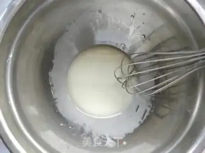 Make Snowcake step 1