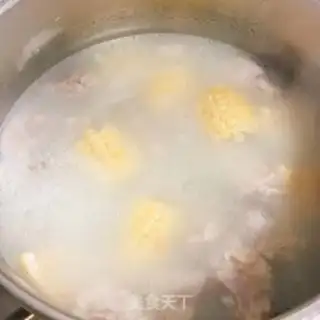 Make Corn steak soup step 4